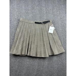 Forever 21 Plaid Pleated Skirt Size Large